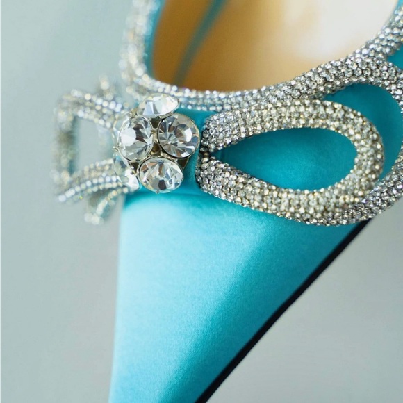 MACH & MACH blue heels - Picture 3 of 6